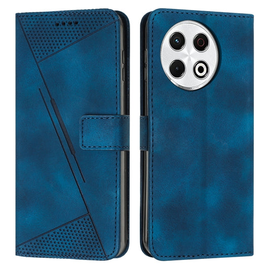 Dream Triangle Leather Phone Case with Lanyard