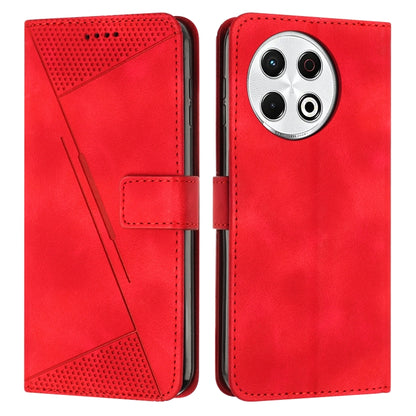 Dream Triangle Leather Phone Case with Lanyard