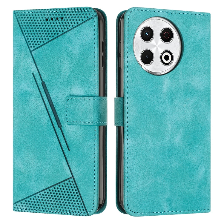 Dream Triangle Leather Phone Case with Lanyard