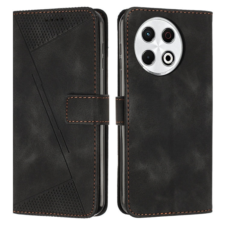 Dream Triangle Leather Phone Case with Lanyard, For Tecno Spark 40C, For Tecno Spark 40 Pro+ 4G, For Tecno Spark 40 Pro 4G, For Tecno Spark 40 4G, For Tecno Pova 7 4G, For Tecno Camon 40 Pro 4G, For Tecno Camon 40 Premier, For Tecno Camon 40 4G��������...