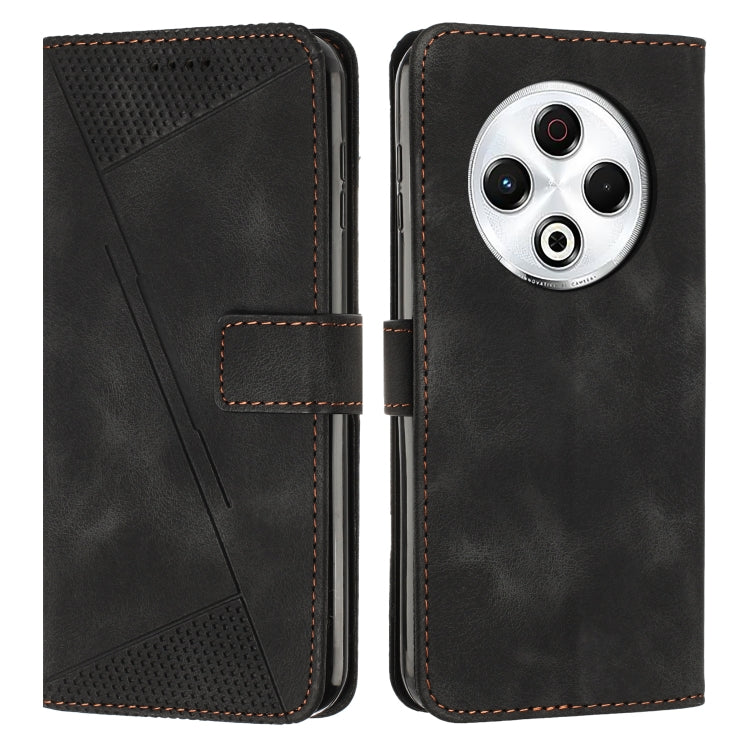 Dream Triangle Leather Phone Case with Lanyard, For Tecno Spark 40C, For Tecno Spark 40 Pro+ 4G, For Tecno Spark 40 Pro 4G, For Tecno Spark 40 4G, For Tecno Pova 7 4G, For Tecno Camon 40 Pro 4G, For Tecno Camon 40 Premier, For Tecno Camon 40 4G��������...