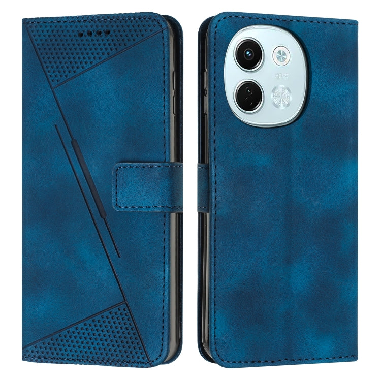 Dream Triangle Leather Phone Case with Lanyard, For Tecno Spark 40C, For Tecno Spark 40 Pro+ 4G, For Tecno Spark 40 Pro 4G, For Tecno Spark 40 4G, For Tecno Pova 7 4G, For Tecno Camon 40 Pro 4G, For Tecno Camon 40 Premier, For Tecno Camon 40 4G��������...