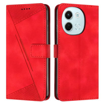 Dream Triangle Leather Phone Case with Lanyard, For Tecno Spark 40C, For Tecno Spark 40 Pro+ 4G, For Tecno Spark 40 Pro 4G, For Tecno Spark 40 4G, For Tecno Pova 7 4G, For Tecno Camon 40 Pro 4G, For Tecno Camon 40 Premier, For Tecno Camon 40 4G��������...