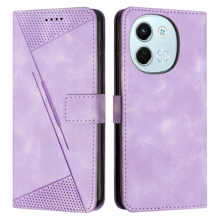 Dream Triangle Leather Phone Case with Lanyard, For Tecno Spark 40C, For Tecno Spark 40 Pro+ 4G, For Tecno Spark 40 Pro 4G, For Tecno Spark 40 4G, For Tecno Pova 7 4G, For Tecno Camon 40 Pro 4G, For Tecno Camon 40 Premier, For Tecno Camon 40 4G��������...
