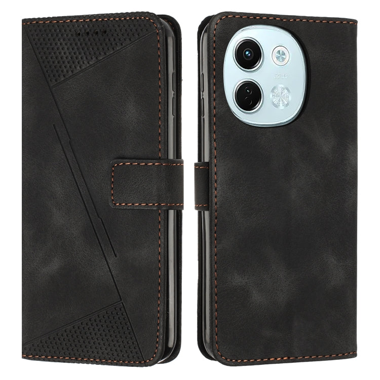 Dream Triangle Leather Phone Case with Lanyard, For Tecno Spark 40C, For Tecno Spark 40 Pro+ 4G, For Tecno Spark 40 Pro 4G, For Tecno Spark 40 4G, For Tecno Pova 7 4G, For Tecno Camon 40 Pro 4G, For Tecno Camon 40 Premier, For Tecno Camon 40 4G��������...
