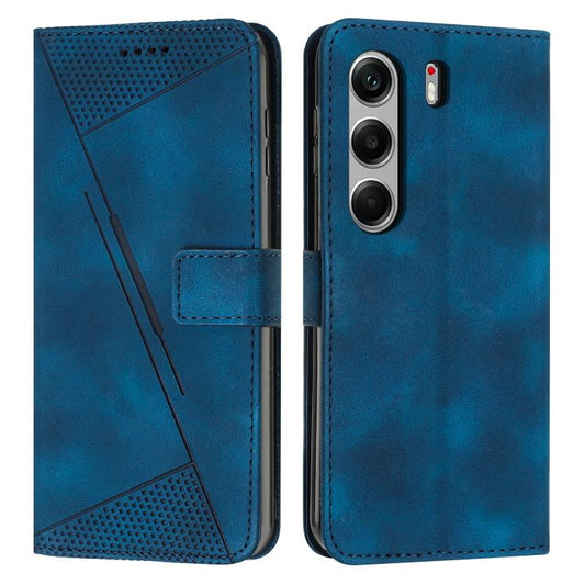 Coque de téléphone en cuir Dream Triangle avec cordon, pour Tecno Camon 40 Pro 5G, pour Tecno Spark 30C 5G / Pop 9 5G, pour Tecno Camon 30S, pour Tecno Spark 30 5G, pour Tecno Spark 30 Pro, pour Tecno Spark 30 4G, pour Tecno Spark Go 5G 2025 Global