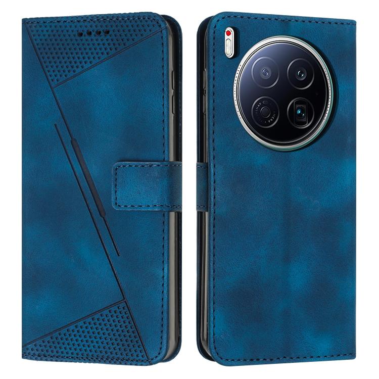 Dream Triangle Leather Phone Case with Lanyard, For Tecno Spark 40C, For Tecno Spark 40 Pro+ 4G, For Tecno Spark 40 Pro 4G, For Tecno Spark 40 4G, For Tecno Pova 7 4G, For Tecno Camon 40 Pro 4G, For Tecno Camon 40 Premier, For Tecno Camon 40 4G��������...