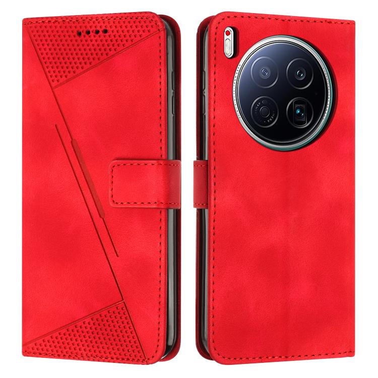 Dream Triangle Leather Phone Case with Lanyard, For Tecno Spark 40C, For Tecno Spark 40 Pro+ 4G, For Tecno Spark 40 Pro 4G, For Tecno Spark 40 4G, For Tecno Pova 7 4G, For Tecno Camon 40 Pro 4G, For Tecno Camon 40 Premier, For Tecno Camon 40 4G��������...