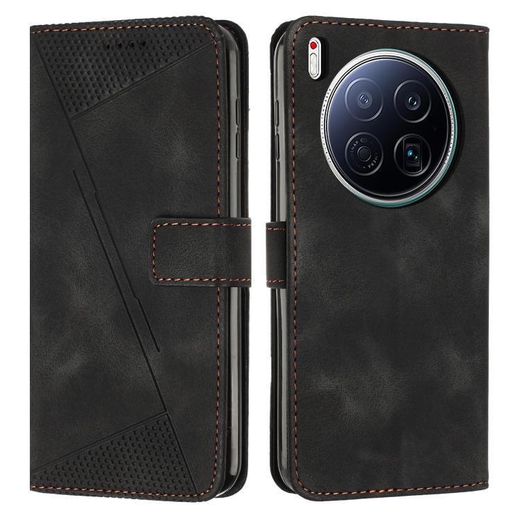 Dream Triangle Leather Phone Case with Lanyard, For Tecno Spark 40C, For Tecno Spark 40 Pro+ 4G, For Tecno Spark 40 Pro 4G, For Tecno Spark 40 4G, For Tecno Pova 7 4G, For Tecno Camon 40 Pro 4G, For Tecno Camon 40 Premier, For Tecno Camon 40 4G��������...