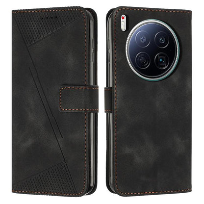 Dream Triangle Leather Phone Case with Lanyard, For Tecno Spark 40C, For Tecno Spark 40 Pro+ 4G, For Tecno Spark 40 Pro 4G, For Tecno Spark 40 4G, For Tecno Pova 7 4G, For Tecno Camon 40 Pro 4G, For Tecno Camon 40 Premier, For Tecno Camon 40 4G��������...