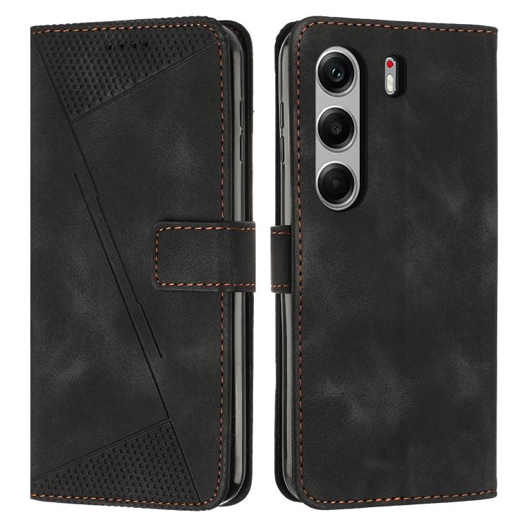 Dream Triangle Leather Phone Case with Lanyard, For Tecno Spark 40C, For Tecno Spark 40 Pro+ 4G, For Tecno Spark 40 Pro 4G, For Tecno Spark 40 4G, For Tecno Pova 7 4G, For Tecno Camon 40 Pro 4G, For Tecno Camon 40 Premier, For Tecno Camon 40 4G��������...