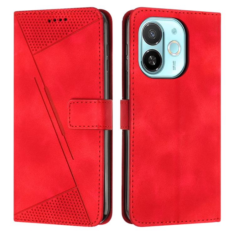 Dream Triangle Leather Phone Case with Lanyard, For Tecno Spark 40C, For Tecno Spark 40 Pro+ 4G, For Tecno Spark 40 Pro 4G, For Tecno Spark 40 4G, For Tecno Pova 7 4G, For Tecno Camon 40 Pro 4G, For Tecno Camon 40 Premier, For Tecno Camon 40 4G��������...