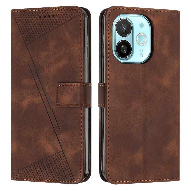 Dream Triangle Leather Phone Case with Lanyard, For Tecno Spark 40C, For Tecno Spark 40 Pro+ 4G, For Tecno Spark 40 Pro 4G, For Tecno Spark 40 4G, For Tecno Pova 7 4G, For Tecno Camon 40 Pro 4G, For Tecno Camon 40 Premier, For Tecno Camon 40 4G��������...