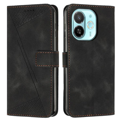 Dream Triangle Leather Phone Case with Lanyard, For Tecno Spark 40C, For Tecno Spark 40 Pro+ 4G, For Tecno Spark 40 Pro 4G, For Tecno Spark 40 4G, For Tecno Pova 7 4G, For Tecno Camon 40 Pro 4G, For Tecno Camon 40 Premier, For Tecno Camon 40 4G��������...