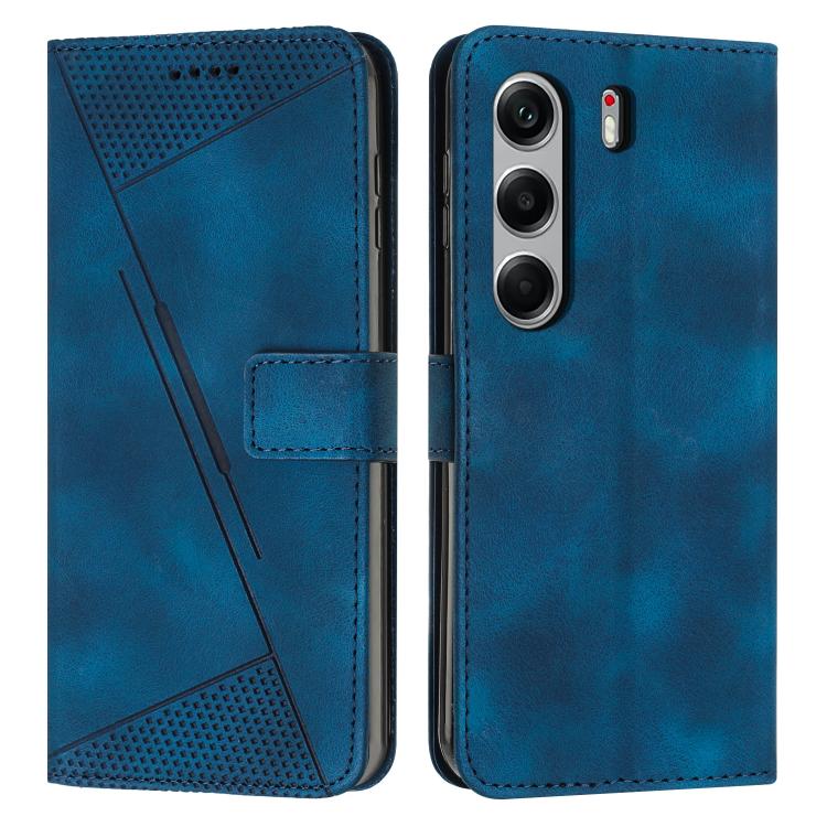 Dream Triangle Leather Phone Case with Lanyard, For Tecno Spark 40C, For Tecno Spark 40 Pro+ 4G, For Tecno Spark 40 Pro 4G, For Tecno Spark 40 4G, For Tecno Pova 7 4G, For Tecno Camon 40 Pro 4G, For Tecno Camon 40 Premier, For Tecno Camon 40 4G��������...