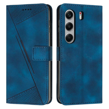 Dream Triangle Leather Phone Case with Lanyard, For Tecno Spark 40C, For Tecno Spark 40 Pro+ 4G, For Tecno Spark 40 Pro 4G, For Tecno Spark 40 4G, For Tecno Pova 7 4G, For Tecno Camon 40 Pro 4G, For Tecno Camon 40 Premier, For Tecno Camon 40 4G��������...