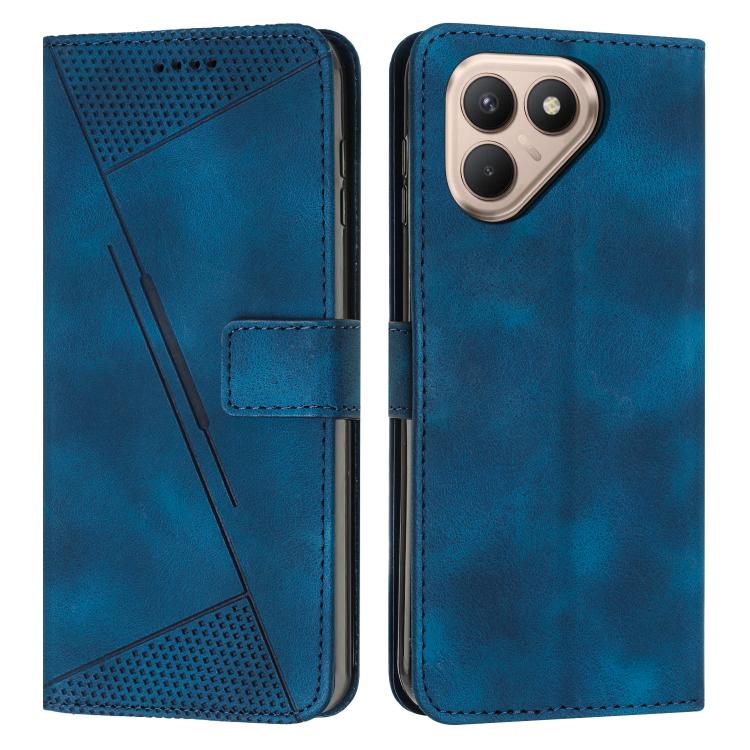 Dream Triangle Leather Phone Case with Lanyard, For Tecno Spark 40C, For Tecno Spark 40 Pro+ 4G, For Tecno Spark 40 Pro 4G, For Tecno Spark 40 4G, For Tecno Pova 7 4G, For Tecno Camon 40 Pro 4G, For Tecno Camon 40 Premier, For Tecno Camon 40 4G��������...