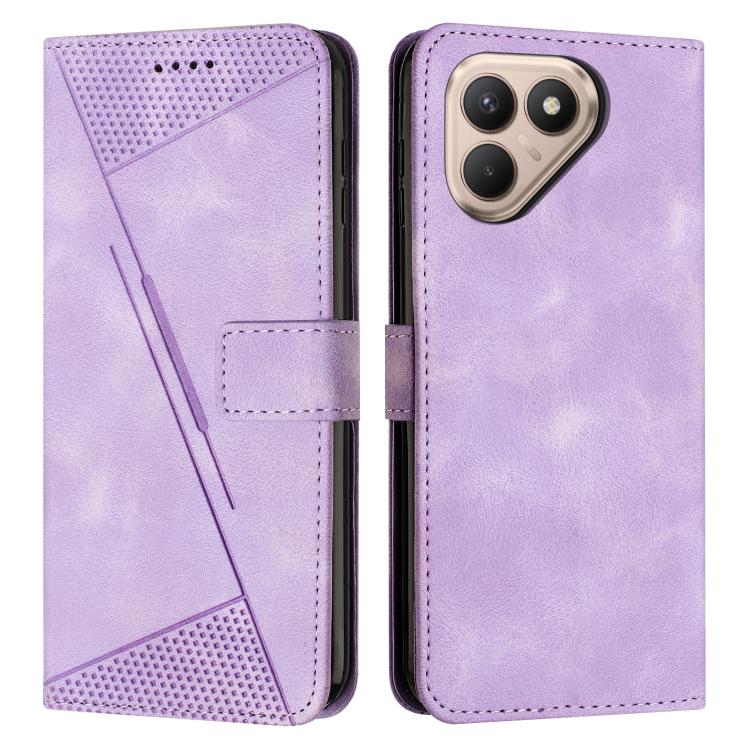 Dream Triangle Leather Phone Case with Lanyard, For Tecno Spark 40C, For Tecno Spark 40 Pro+ 4G, For Tecno Spark 40 Pro 4G, For Tecno Spark 40 4G, For Tecno Pova 7 4G, For Tecno Camon 40 Pro 4G, For Tecno Camon 40 Premier, For Tecno Camon 40 4G��������...