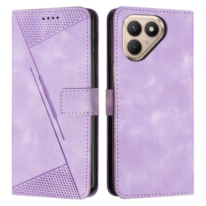 Dream Triangle Leather Phone Case with Lanyard, For Tecno Spark 40C, For Tecno Spark 40 Pro+ 4G, For Tecno Spark 40 Pro 4G, For Tecno Spark 40 4G, For Tecno Pova 7 4G, For Tecno Camon 40 Pro 4G, For Tecno Camon 40 Premier, For Tecno Camon 40 4G��������...