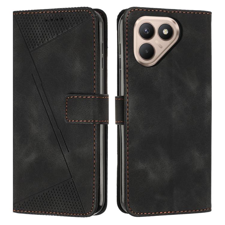 Dream Triangle Leather Phone Case with Lanyard, For Tecno Spark 40C, For Tecno Spark 40 Pro+ 4G, For Tecno Spark 40 Pro 4G, For Tecno Spark 40 4G, For Tecno Pova 7 4G, For Tecno Camon 40 Pro 4G, For Tecno Camon 40 Premier, For Tecno Camon 40 4G��������...