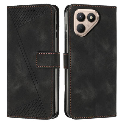Dream Triangle Leather Phone Case with Lanyard, For Tecno Spark 40C, For Tecno Spark 40 Pro+ 4G, For Tecno Spark 40 Pro 4G, For Tecno Spark 40 4G, For Tecno Pova 7 4G, For Tecno Camon 40 Pro 4G, For Tecno Camon 40 Premier, For Tecno Camon 40 4G��������...