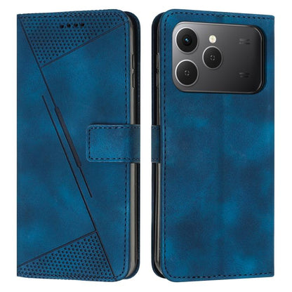 Dream Triangle Leather Phone Case with Lanyard, For Tecno Spark 40C, For Tecno Spark 40 Pro+ 4G, For Tecno Spark 40 Pro 4G, For Tecno Spark 40 4G, For Tecno Pova 7 4G, For Tecno Camon 40 Pro 4G, For Tecno Camon 40 Premier, For Tecno Camon 40 4G��������...