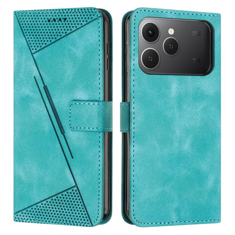 Dream Triangle Leather Phone Case with Lanyard, For Tecno Spark 40C, For Tecno Spark 40 Pro+ 4G, For Tecno Spark 40 Pro 4G, For Tecno Spark 40 4G, For Tecno Pova 7 4G, For Tecno Camon 40 Pro 4G, For Tecno Camon 40 Premier, For Tecno Camon 40 4G��������...