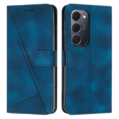 Dream Triangle Leather Phone Case with Lanyard, For Tecno Spark 40C, For Tecno Spark 40 Pro+ 4G, For Tecno Spark 40 Pro 4G, For Tecno Spark 40 4G, For Tecno Pova 7 4G, For Tecno Camon 40 Pro 4G, For Tecno Camon 40 Premier, For Tecno Camon 40 4G��������...