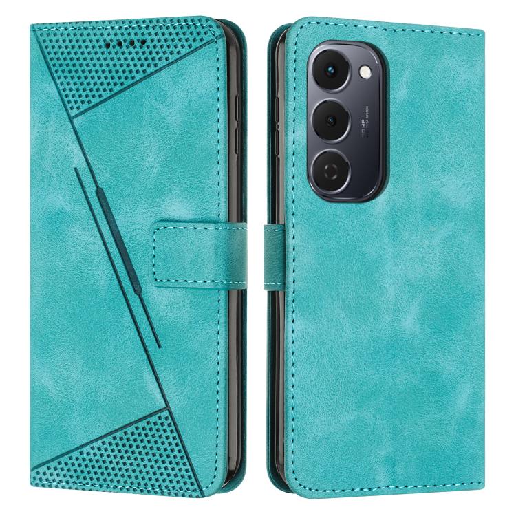 Dream Triangle Leather Phone Case with Lanyard, For Tecno Spark 40C, For Tecno Spark 40 Pro+ 4G, For Tecno Spark 40 Pro 4G, For Tecno Spark 40 4G, For Tecno Pova 7 4G, For Tecno Camon 40 Pro 4G, For Tecno Camon 40 Premier, For Tecno Camon 40 4G��������...