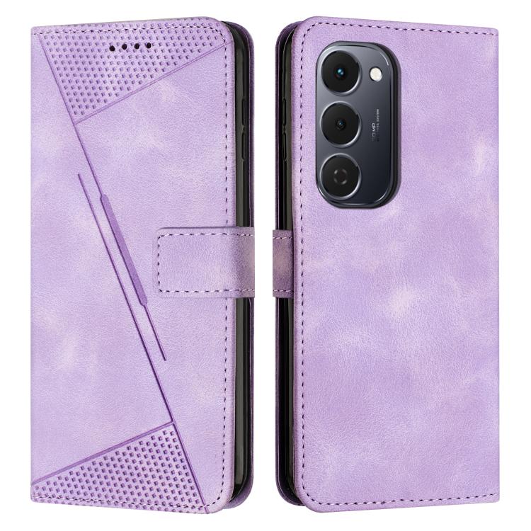Dream Triangle Leather Phone Case with Lanyard, For Tecno Spark 40C, For Tecno Spark 40 Pro+ 4G, For Tecno Spark 40 Pro 4G, For Tecno Spark 40 4G, For Tecno Pova 7 4G, For Tecno Camon 40 Pro 4G, For Tecno Camon 40 Premier, For Tecno Camon 40 4G��������...