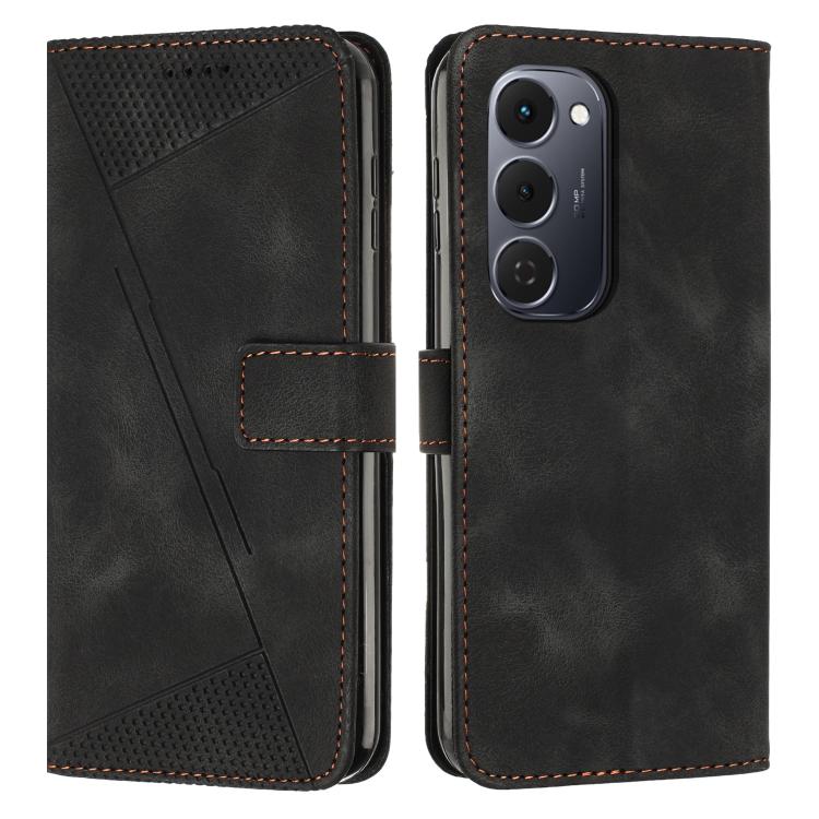 Dream Triangle Leather Phone Case with Lanyard, For Tecno Spark 40C, For Tecno Spark 40 Pro+ 4G, For Tecno Spark 40 Pro 4G, For Tecno Spark 40 4G, For Tecno Pova 7 4G, For Tecno Camon 40 Pro 4G, For Tecno Camon 40 Premier, For Tecno Camon 40 4G��������...