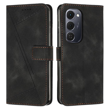 Dream Triangle Leather Phone Case with Lanyard, For Tecno Spark 40C, For Tecno Spark 40 Pro+ 4G, For Tecno Spark 40 Pro 4G, For Tecno Spark 40 4G, For Tecno Pova 7 4G, For Tecno Camon 40 Pro 4G, For Tecno Camon 40 Premier, For Tecno Camon 40 4G��������...