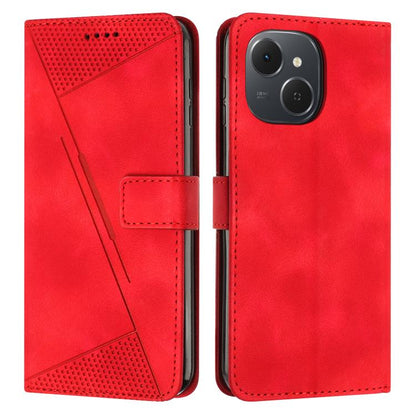 Dream Triangle Leather Phone Case with Lanyard, For Tecno Spark 40C, For Tecno Spark 40 Pro+ 4G, For Tecno Spark 40 Pro 4G, For Tecno Spark 40 4G, For Tecno Pova 7 4G, For Tecno Camon 40 Pro 4G, For Tecno Camon 40 Premier, For Tecno Camon 40 4G��������...