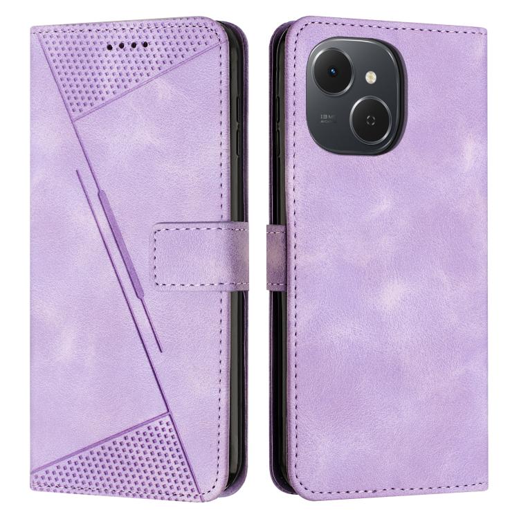 Dream Triangle Leather Phone Case with Lanyard, For Tecno Spark 40C, For Tecno Spark 40 Pro+ 4G, For Tecno Spark 40 Pro 4G, For Tecno Spark 40 4G, For Tecno Pova 7 4G, For Tecno Camon 40 Pro 4G, For Tecno Camon 40 Premier, For Tecno Camon 40 4G��������...