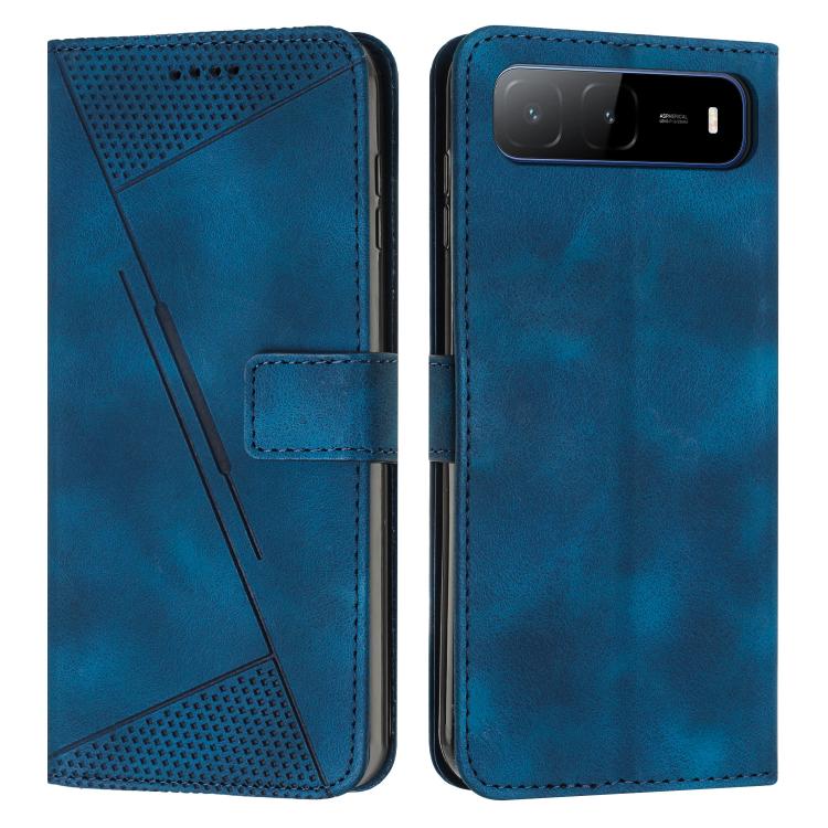 Dream Triangle Leather Phone Case with Lanyard