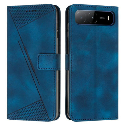 Dream Triangle Leather Phone Case with Lanyard