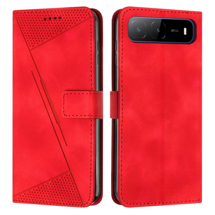 Dream Triangle Leather Phone Case with Lanyard