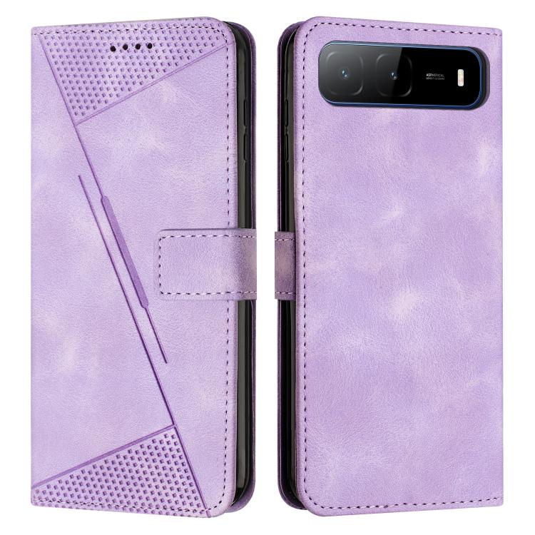 Dream Triangle Leather Phone Case with Lanyard