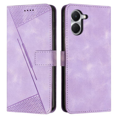 Dream Triangle Leather Phone Case with Lanyard, For Tecno Spark 50 4G, For Tecno Camon 50 Pro 4G, For Tecno Camon 50 4G, For Tecno Spark Go 3, For Tenco Spark Slim 5G, For Tecno Spark 40C, For Tecno Pova 7 Pro 5G, For Tecno Pova 7 5G                   ...