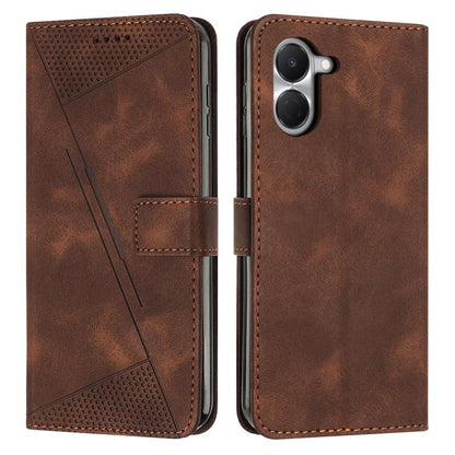 Dream Triangle Leather Phone Case with Lanyard, For Tecno Spark 50 4G, For Tecno Camon 50 Pro 4G, For Tecno Camon 50 4G, For Tecno Spark Go 3, For Tenco Spark Slim 5G, For Tecno Spark 40C, For Tecno Pova 7 Pro 5G, For Tecno Pova 7 5G                   ...