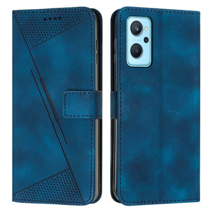 Dream Triangle Leather Phone Case with Lanyard, For Realme 9i