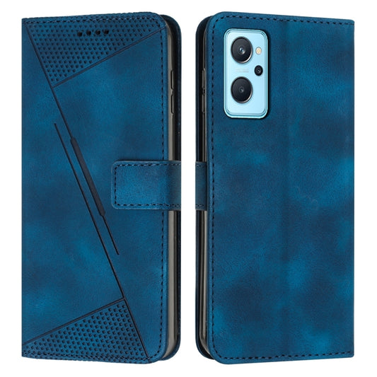 Dream Triangle Leather Phone Case with Lanyard, For Realme 9i