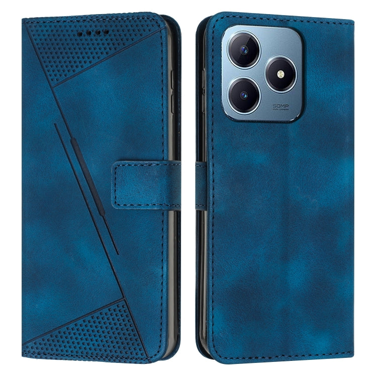 Dream Triangle Leather Phone Case with Lanyard, For Realme 16T 5G, For Realme P4 Power 5G, For Realme 16 5G, For Realme 16 Pro+ 5G, For Realme 16 Pro 5G, For Realme C85 5G / 15x 5G India, For Realme C85 Pro 4G, For Realme 15T 5G                        ...