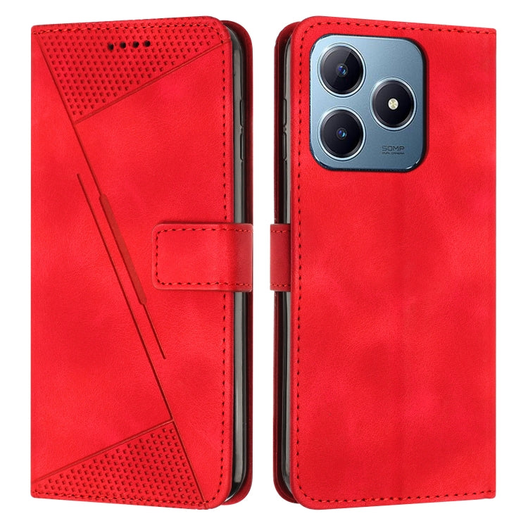 Dream Triangle Leather Phone Case with Lanyard, For Realme 16T 5G, For Realme P4 Power 5G, For Realme 16 5G, For Realme 16 Pro+ 5G, For Realme 16 Pro 5G, For Realme C85 5G / 15x 5G India, For Realme C85 Pro 4G, For Realme 15T 5G                        ...
