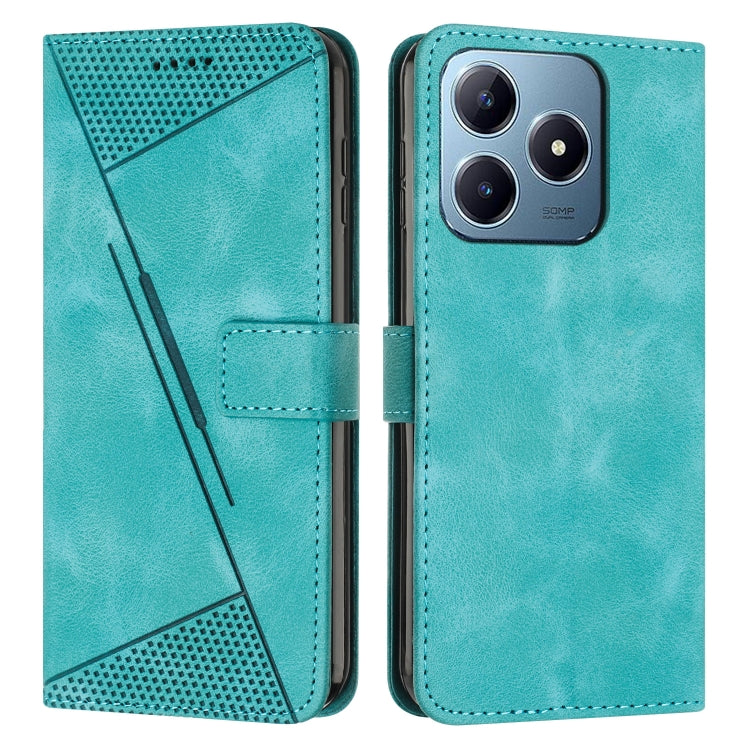 Dream Triangle Leather Phone Case with Lanyard, For Realme 16T 5G, For Realme P4 Power 5G, For Realme 16 5G, For Realme 16 Pro+ 5G, For Realme 16 Pro 5G, For Realme C85 5G / 15x 5G India, For Realme C85 Pro 4G, For Realme 15T 5G                        ...
