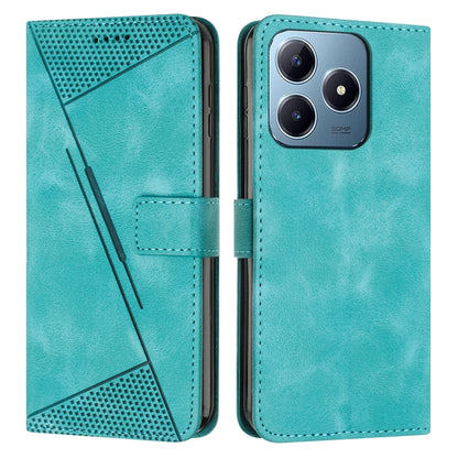 Dream Triangle Leather Phone Case with Lanyard, For Realme 16T 5G, For Realme P4 Power 5G, For Realme 16 5G, For Realme 16 Pro+ 5G, For Realme 16 Pro 5G, For Realme C85 5G / 15x 5G India, For Realme C85 Pro 4G, For Realme 15T 5G                        ...