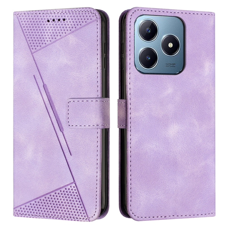 Dream Triangle Leather Phone Case with Lanyard, For Realme 16T 5G, For Realme P4 Power 5G, For Realme 16 5G, For Realme 16 Pro+ 5G, For Realme 16 Pro 5G, For Realme C85 5G / 15x 5G India, For Realme C85 Pro 4G, For Realme 15T 5G                        ...