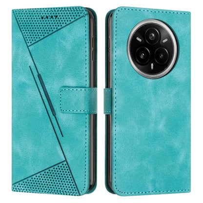 Dream Triangle Leather Phone Case with Lanyard, For Realme 16T 5G, For Realme P4 Power 5G, For Realme 16 5G, For Realme 16 Pro+ 5G, For Realme 16 Pro 5G, For Realme C85 5G / 15x 5G India, For Realme C85 Pro 4G, For Realme 15T 5G                        ...