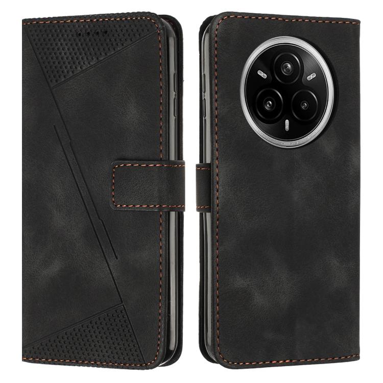 Dream Triangle Leather Phone Case with Lanyard, For Realme 16T 5G, For Realme P4 Power 5G, For Realme 16 5G, For Realme 16 Pro+ 5G, For Realme 16 Pro 5G, For Realme C85 5G / 15x 5G India, For Realme C85 Pro 4G, For Realme 15T 5G                        ...