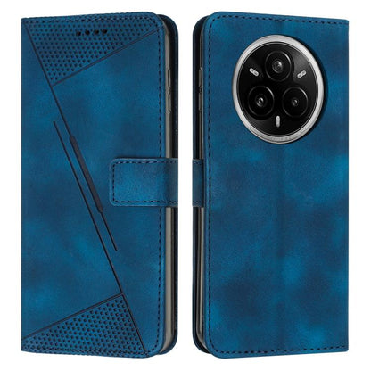Dream Triangle Leather Phone Case with Lanyard, For Realme 16T 5G, For Realme P4 Power 5G, For Realme 16 5G, For Realme 16 Pro+ 5G, For Realme 16 Pro 5G, For Realme C85 5G / 15x 5G India, For Realme C85 Pro 4G, For Realme 15T 5G                        ...